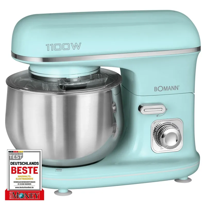 Кухонний комбайн Bomann KM 6030 CB Mint Green: Ваш надійний помічник на кухні